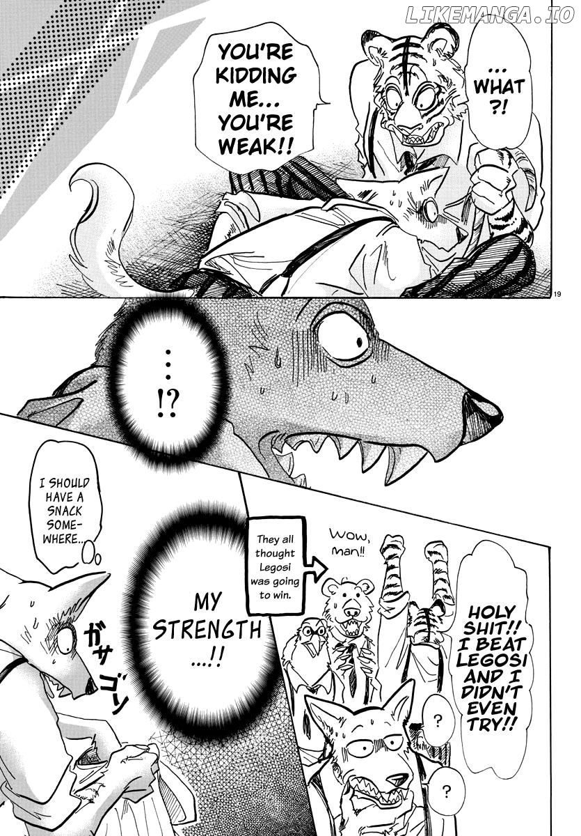 Beastars chapter 67 - page 20