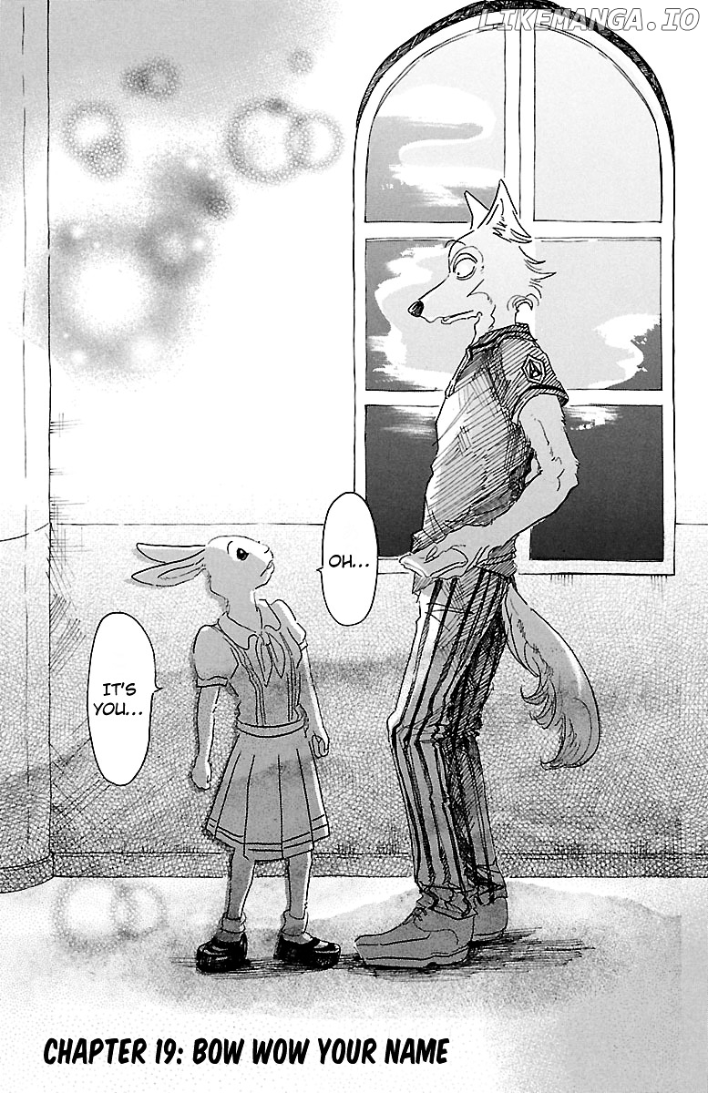 Beastars chapter 19 - page 1