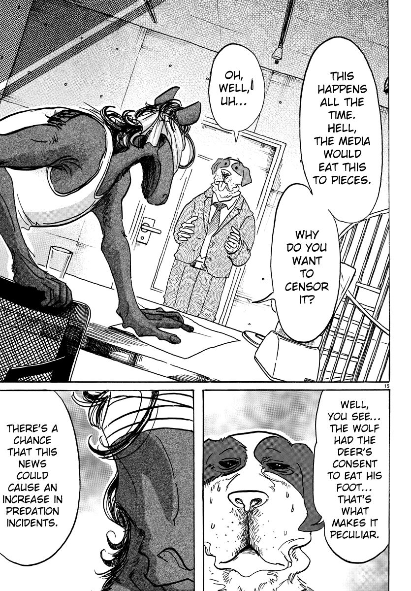 Beastars chapter 99 - page 15