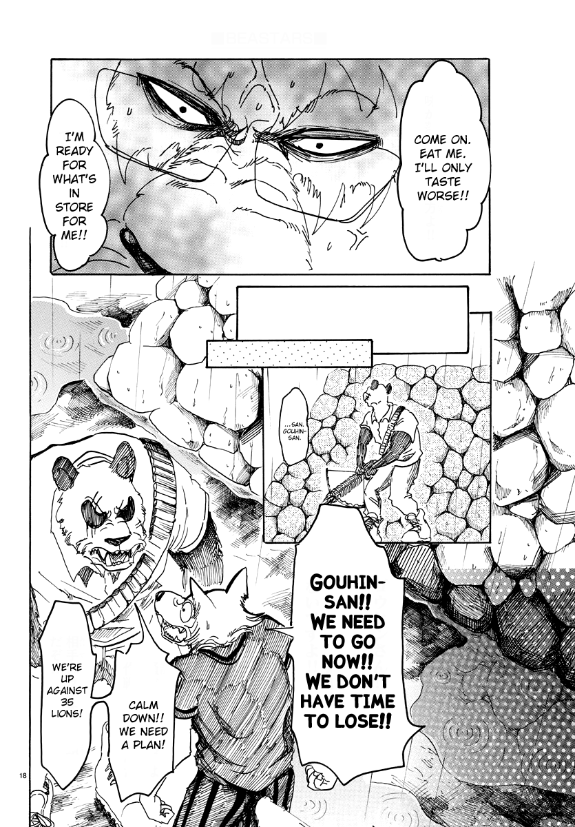 Beastars chapter 38 - page 17