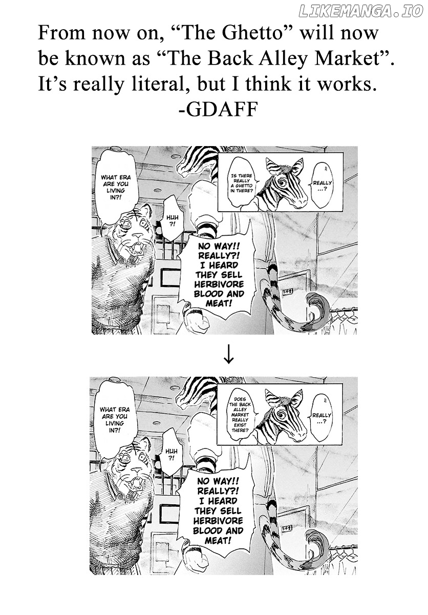 Beastars chapter 31 - page 1