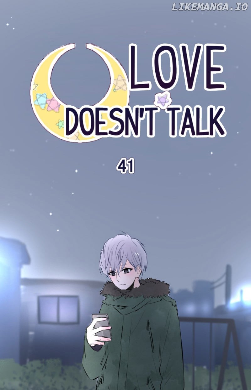 Love Doesn't Talk chapter 41 - page 2