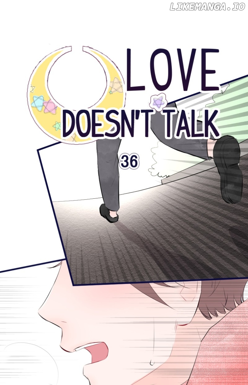 Love Doesn't Talk chapter 36 - page 2