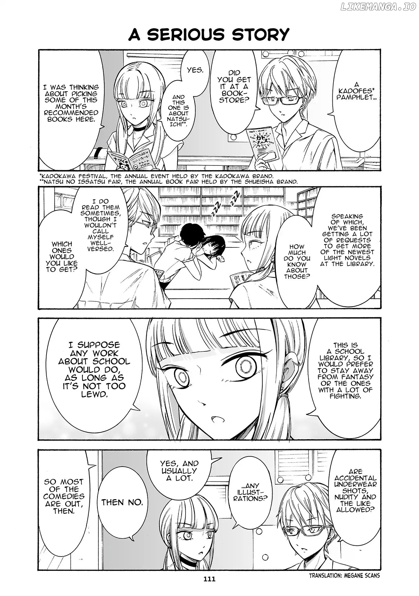 Kuzu to Megane to Bungakushojo (Nise) chapter 190 - page 1