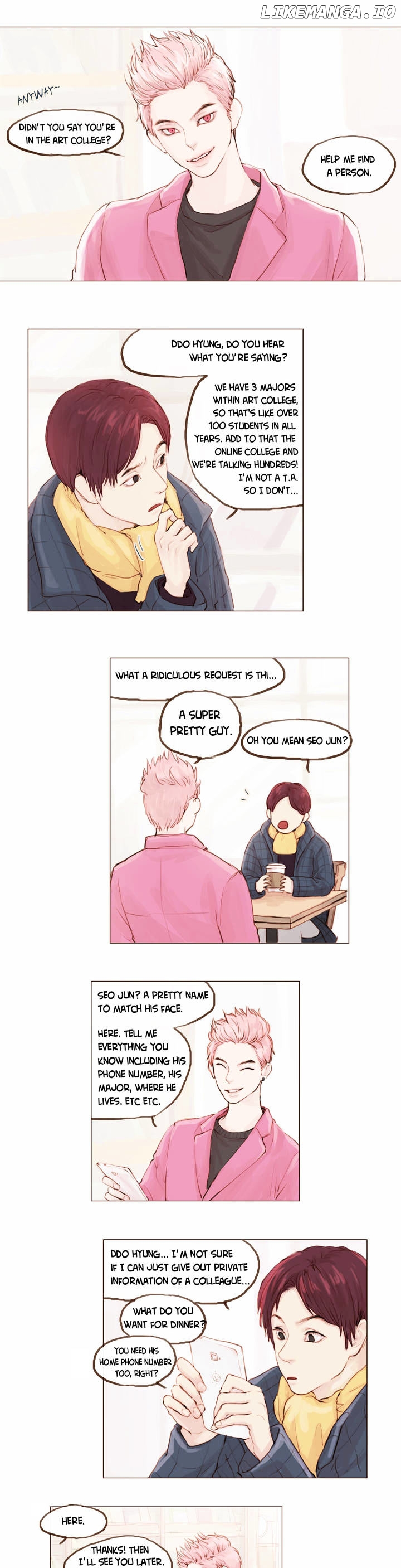 Strawberry and Milk Tea chapter 3 - page 10