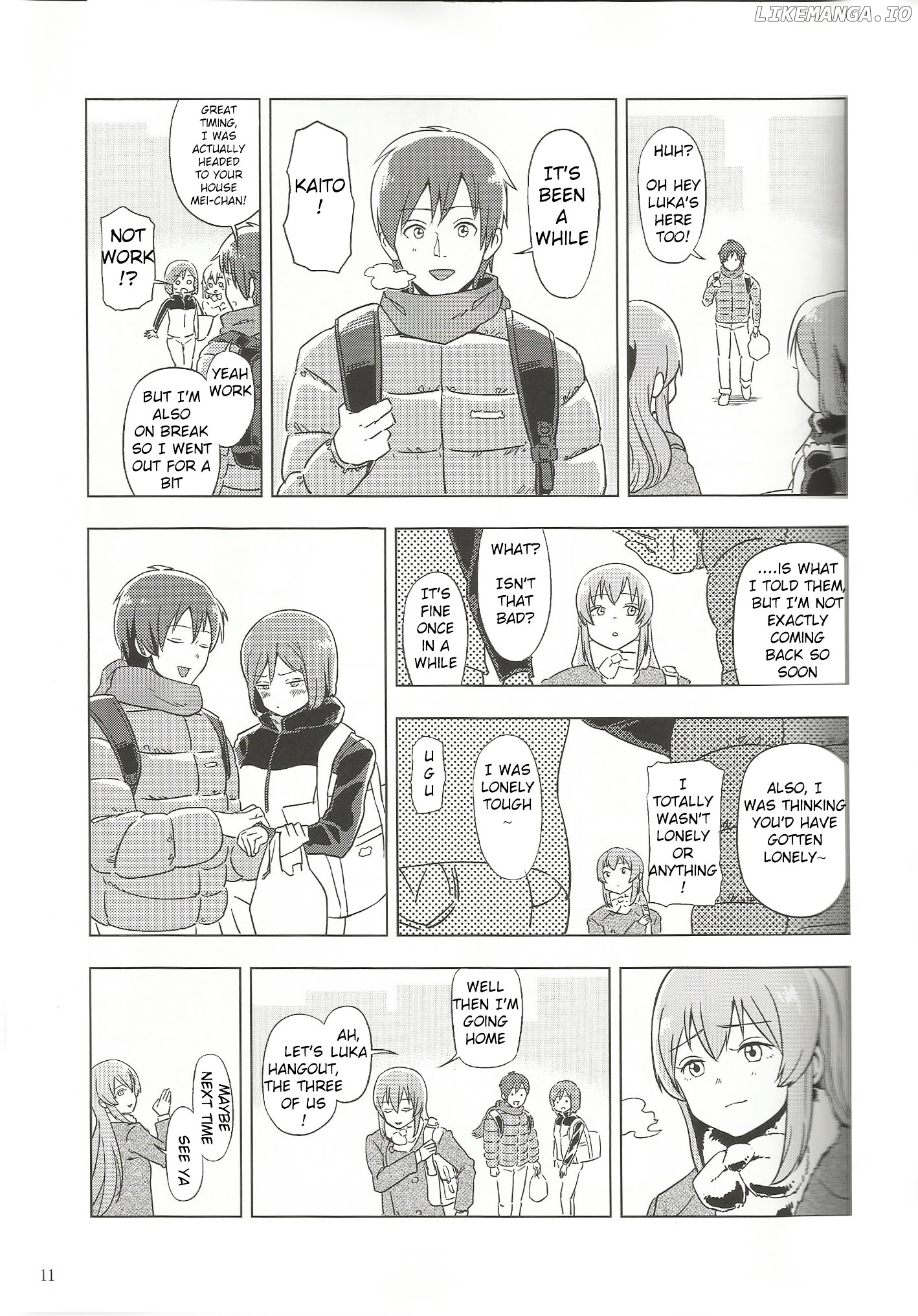 VOCALOID - Feelings Quickly Become Awkward chapter 1 - page 10