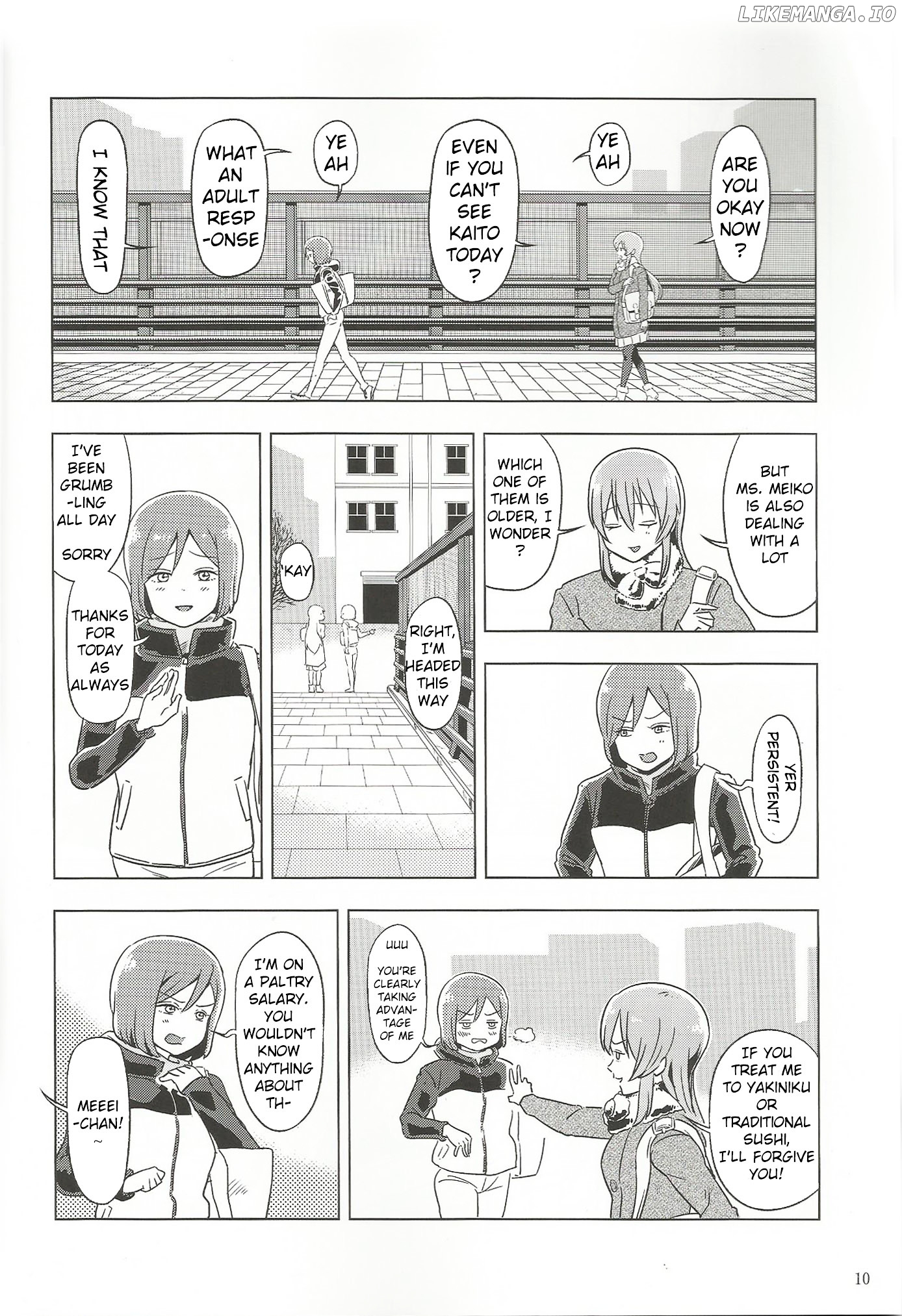 VOCALOID - Feelings Quickly Become Awkward chapter 1 - page 9