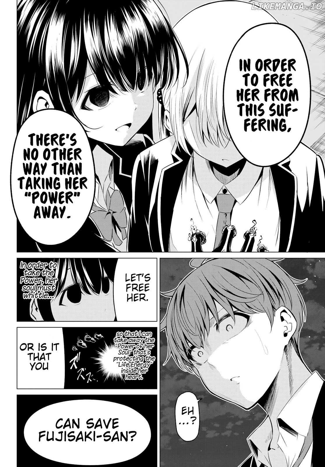 Sekai ka Kanojo ka Erabenai chapter 36 - page 5