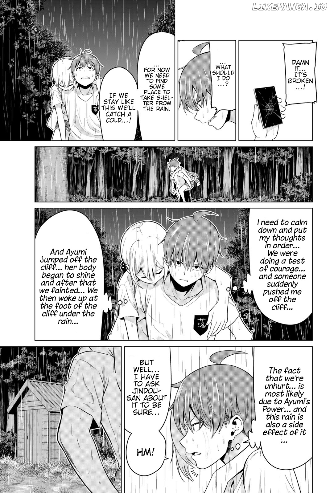 Sekai ka Kanojo ka Erabenai chapter 21 - page 12