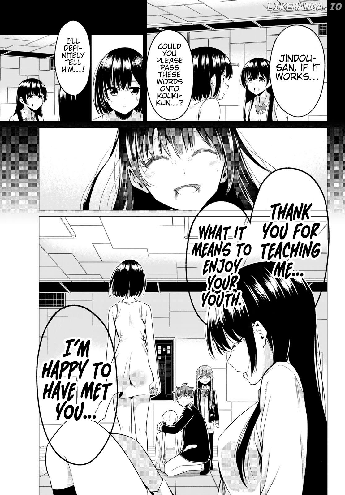 Sekai ka Kanojo ka Erabenai chapter 39 - page 15