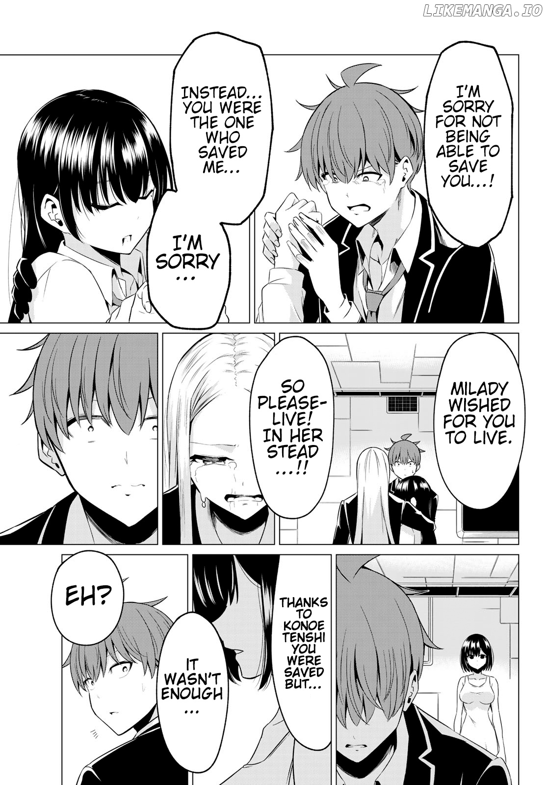 Sekai ka Kanojo ka Erabenai chapter 39 - page 17