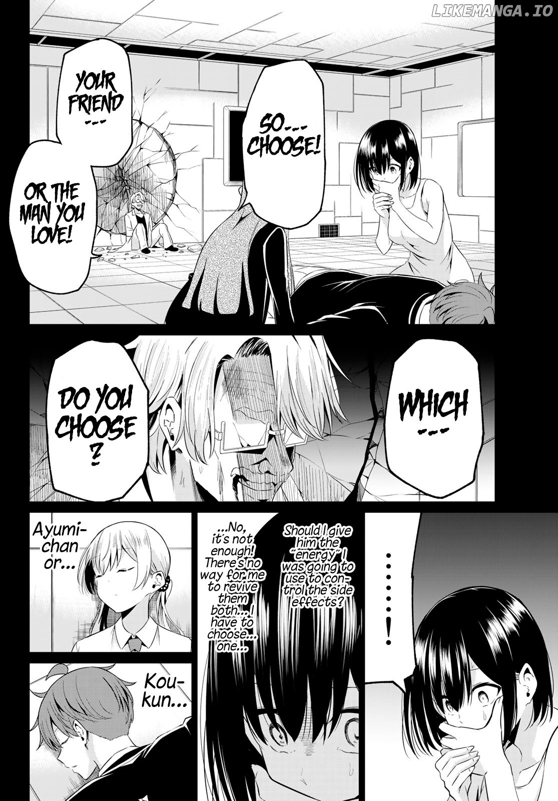 Sekai ka Kanojo ka Erabenai chapter 39 - page 8