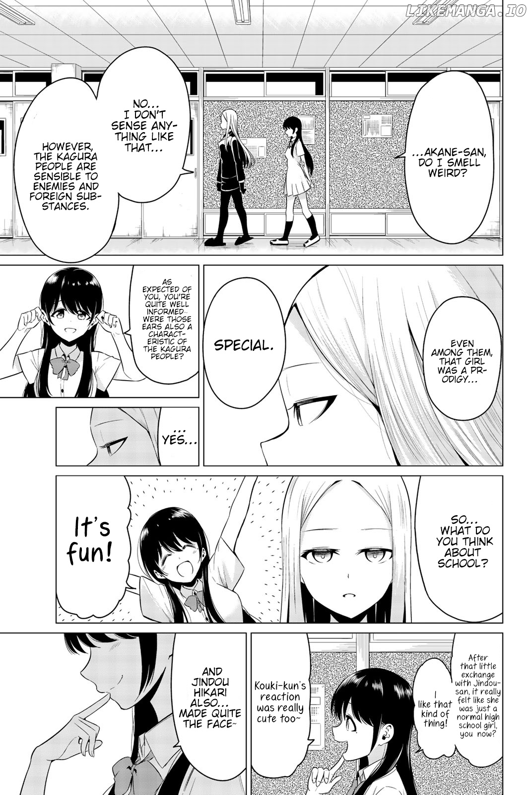 Sekai ka Kanojo ka Erabenai chapter 24 - page 18