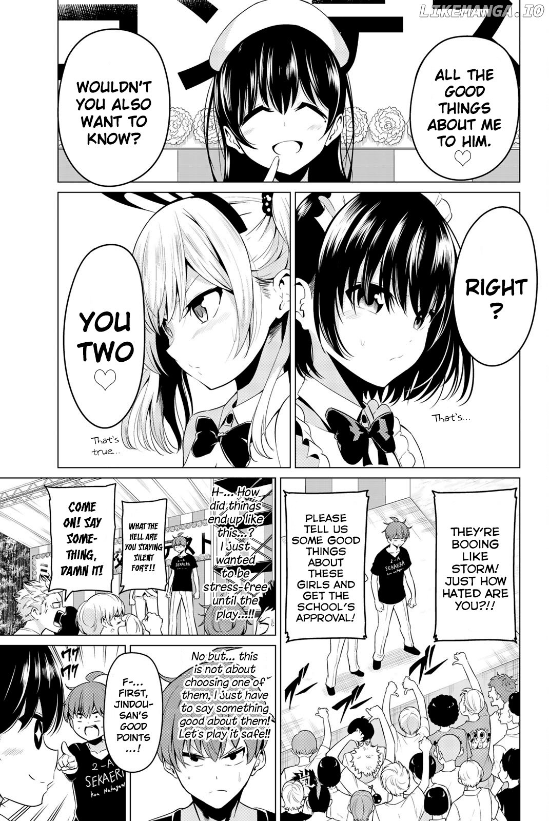 Sekai ka Kanojo ka Erabenai chapter 26 - page 30