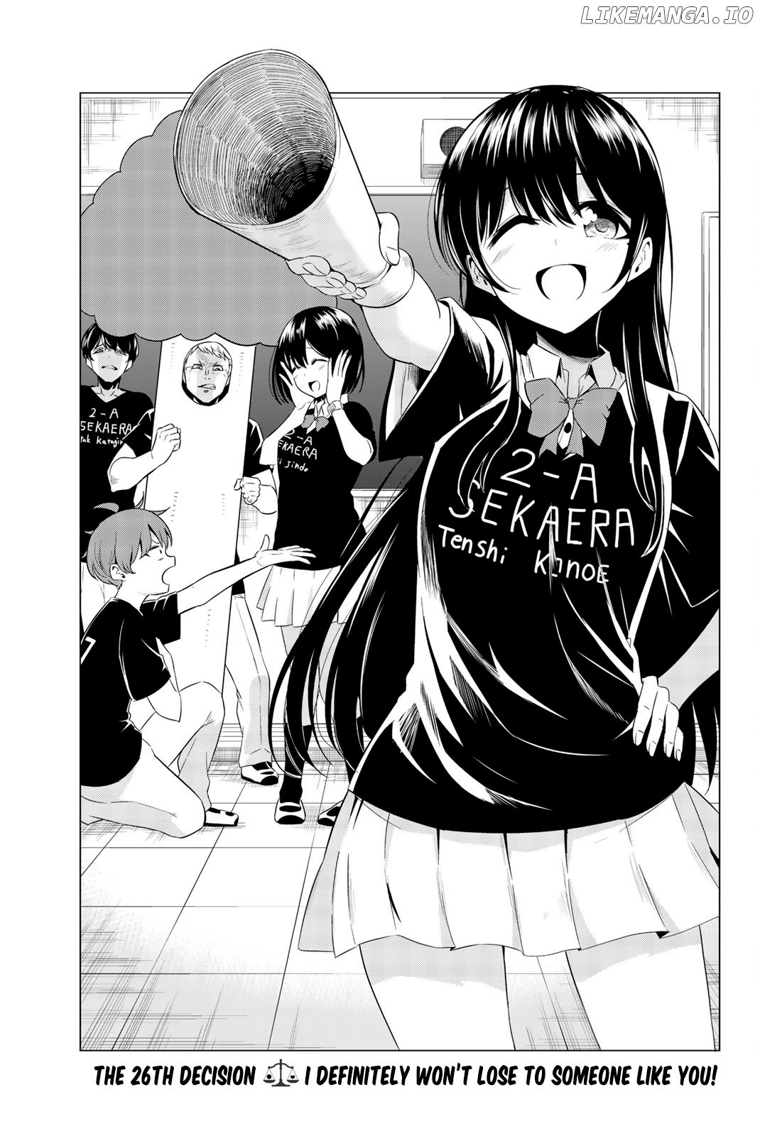 Sekai ka Kanojo ka Erabenai chapter 26 - page 4