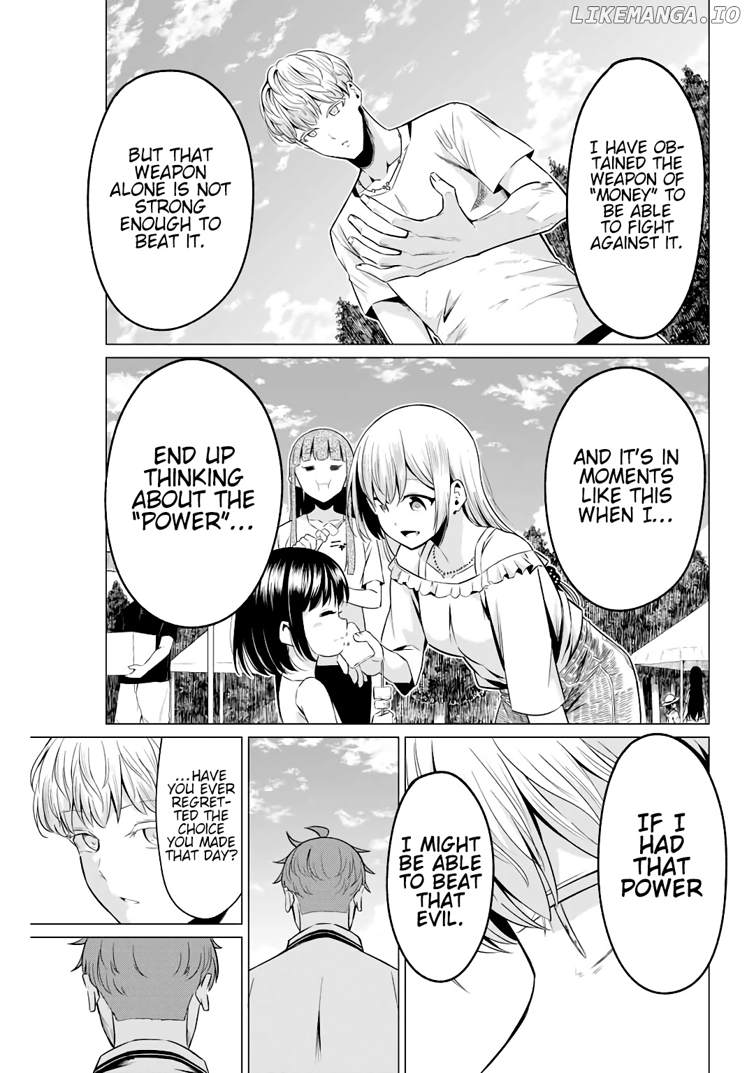 Sekai ka Kanojo ka Erabenai chapter 40.5 - page 8