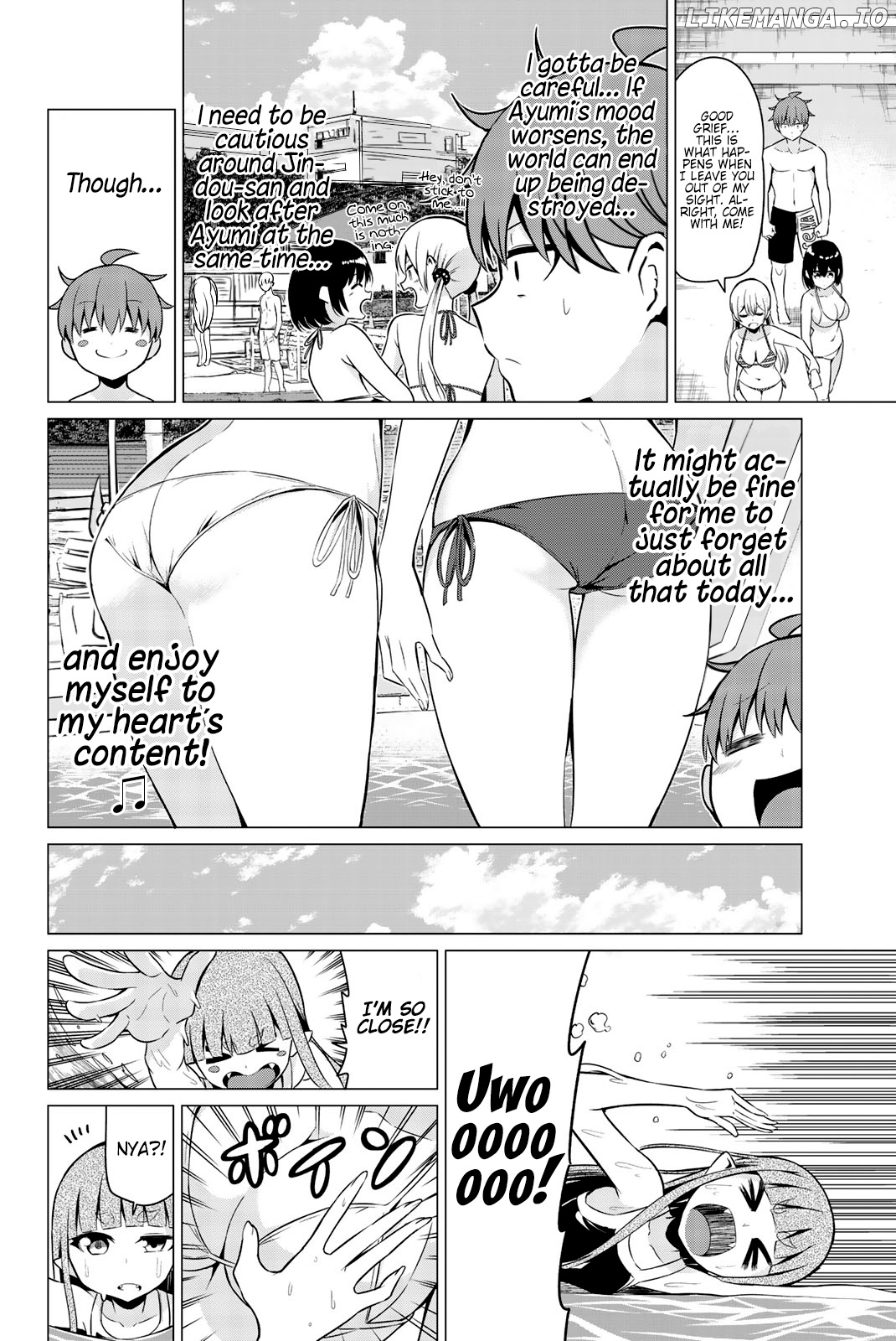 Sekai ka Kanojo ka Erabenai chapter 40.6 - page 6