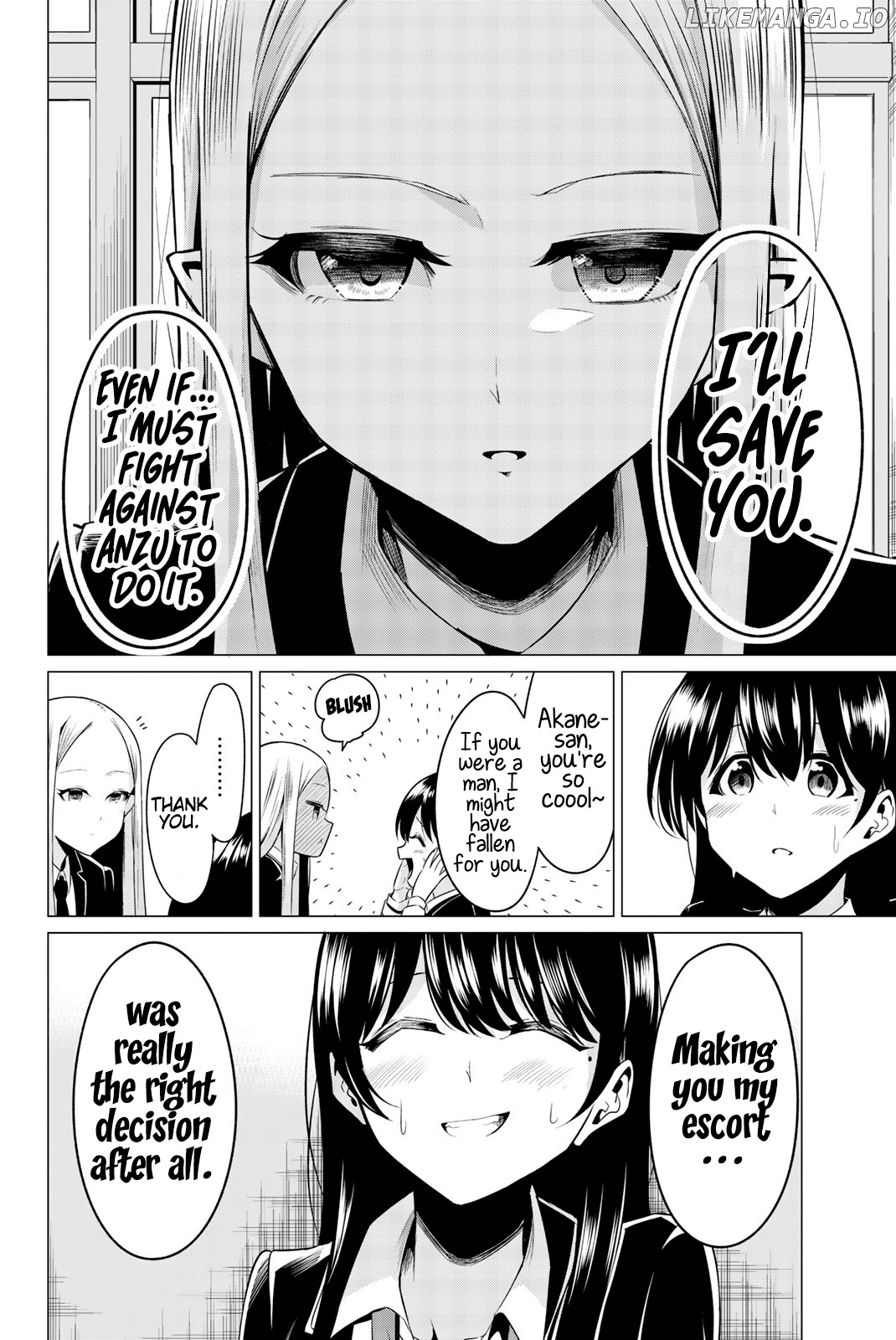 Sekai ka Kanojo ka Erabenai chapter 32 - page 33