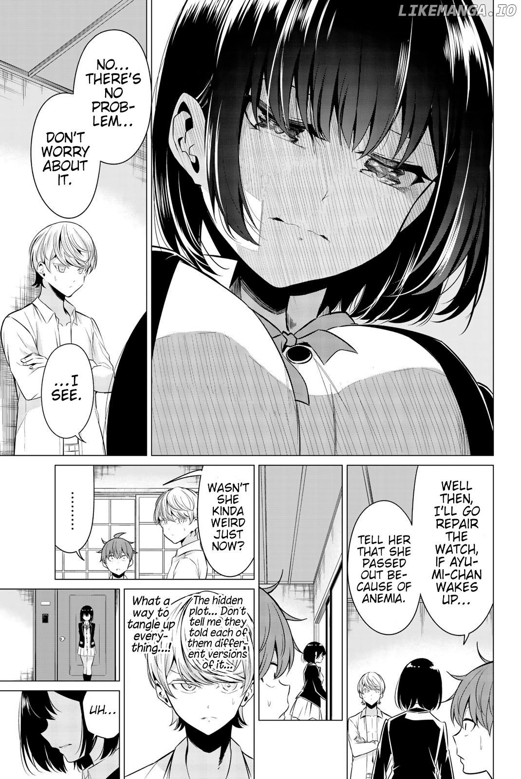 Sekai ka Kanojo ka Erabenai chapter 32 - page 8