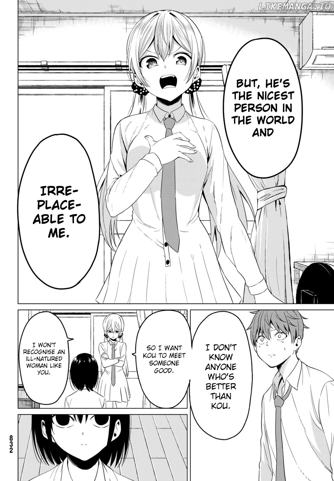 Sekai ka Kanojo ka Erabenai chapter 6 - page 16