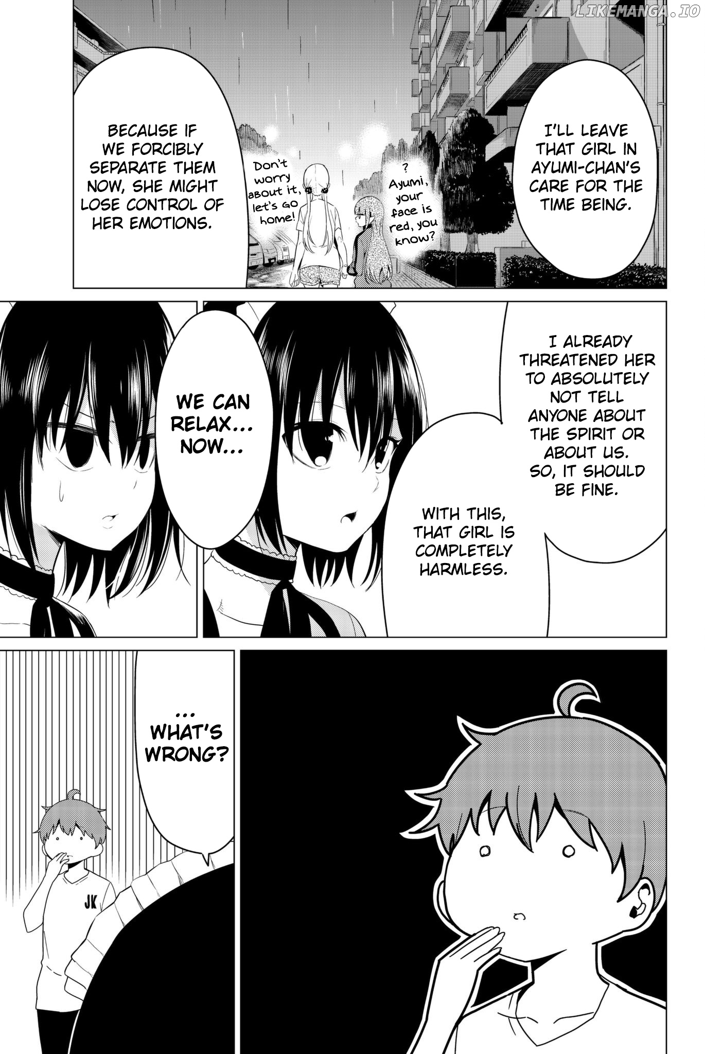 Sekai ka Kanojo ka Erabenai chapter 13 - page 28