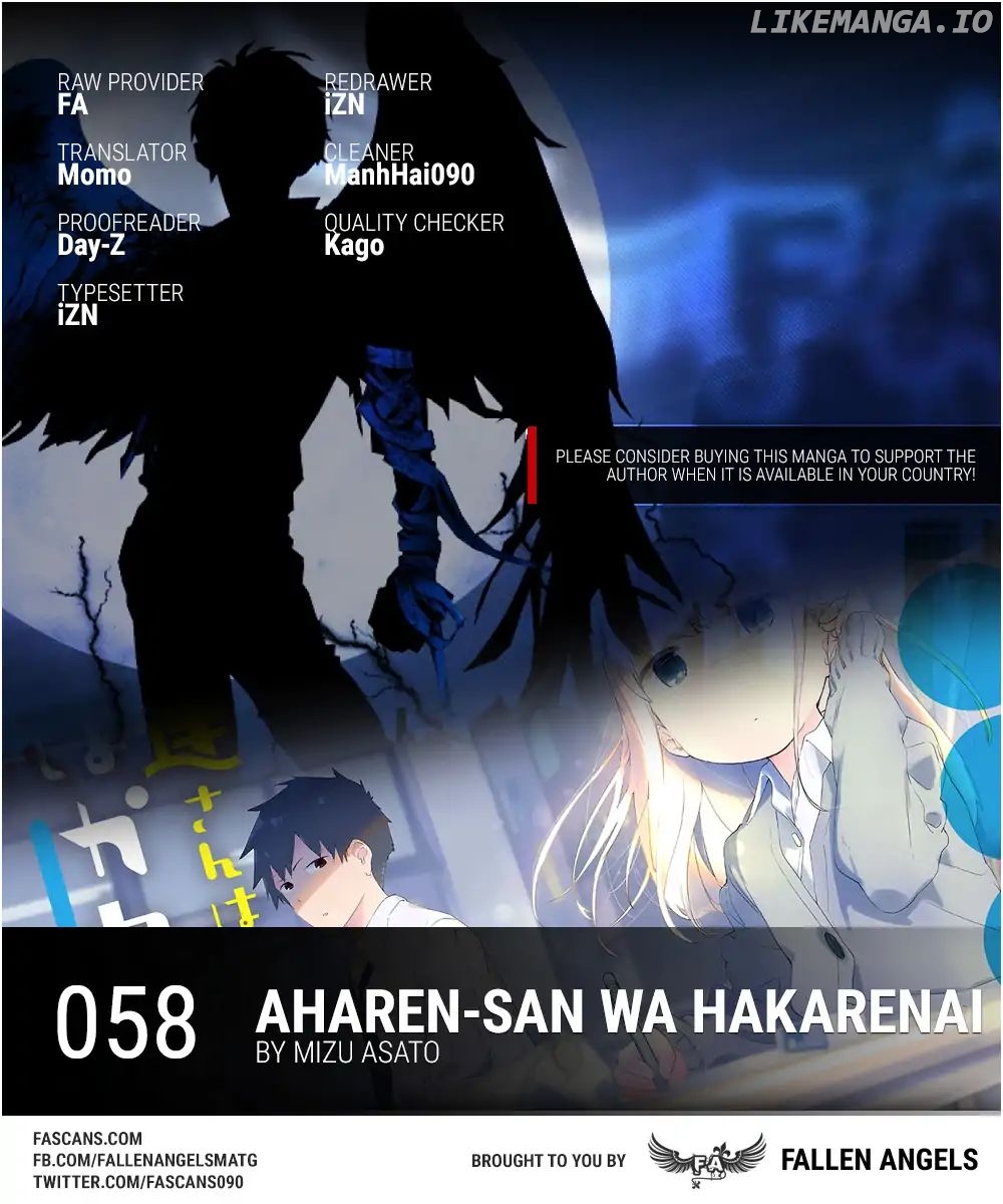 Aharen-san wa Hakarenai chapter 58 - page 1