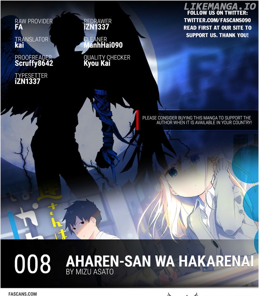 Aharen-san wa Hakarenai chapter 8 - page 1