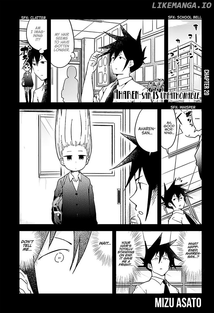 Aharen-san wa Hakarenai chapter 20 - page 2