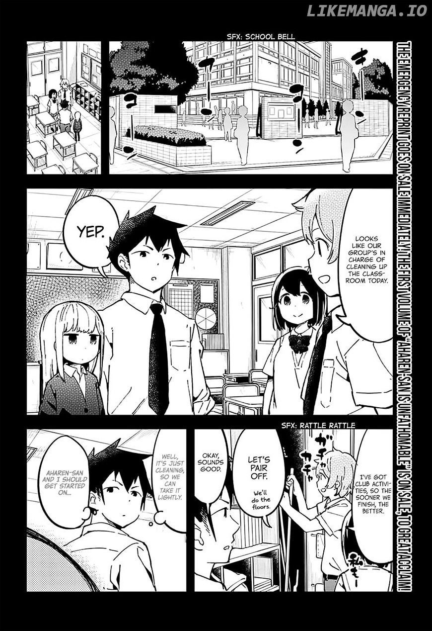 Aharen-san wa Hakarenai chapter 17.5 - page 9