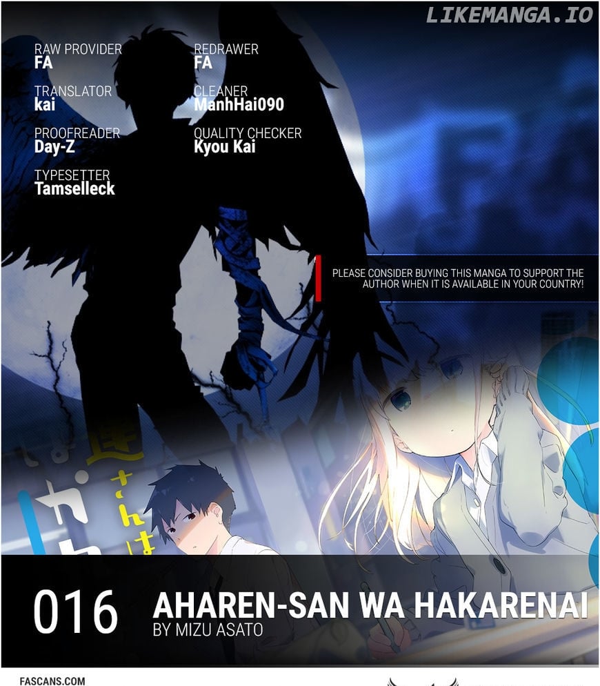 Aharen-san wa Hakarenai chapter 16 - page 1