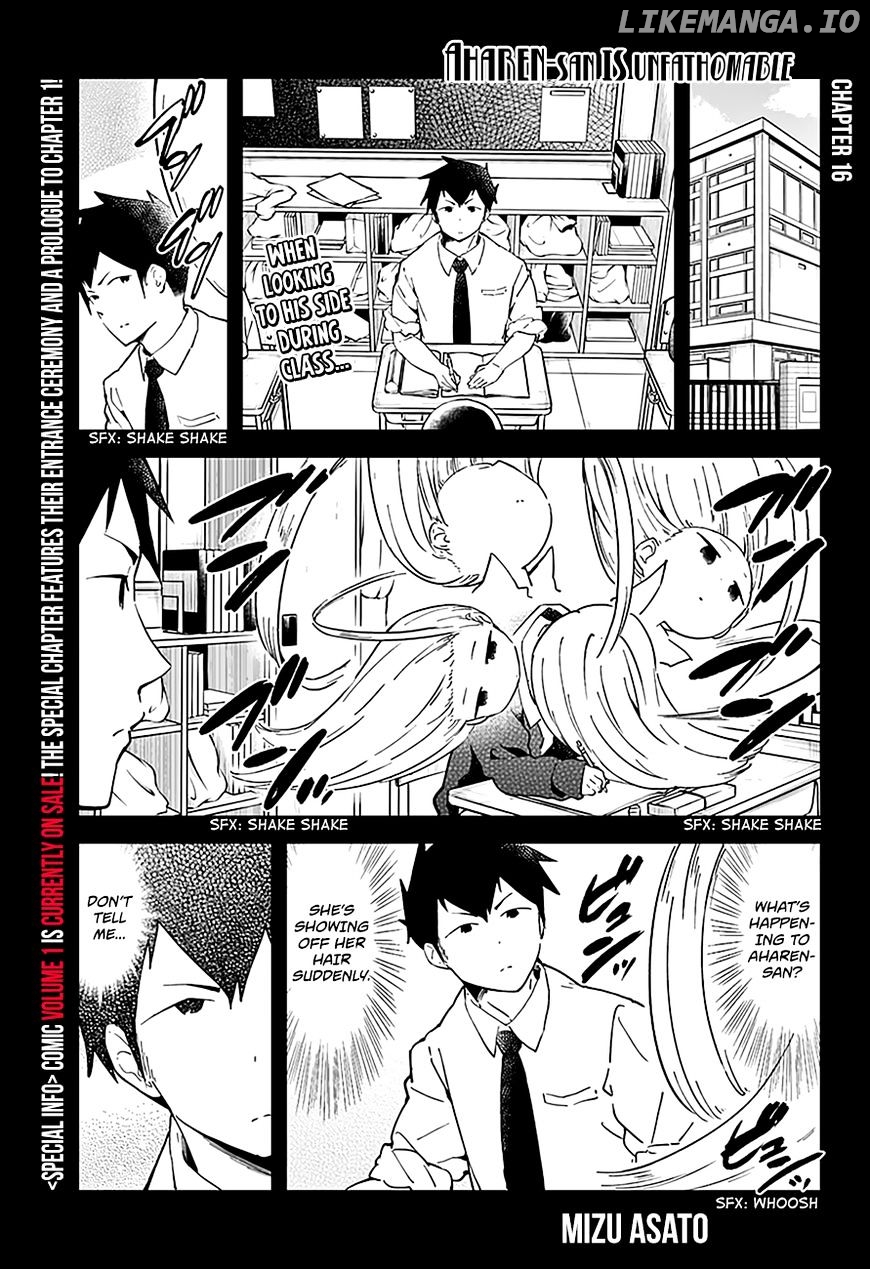 Aharen-san wa Hakarenai chapter 16 - page 4