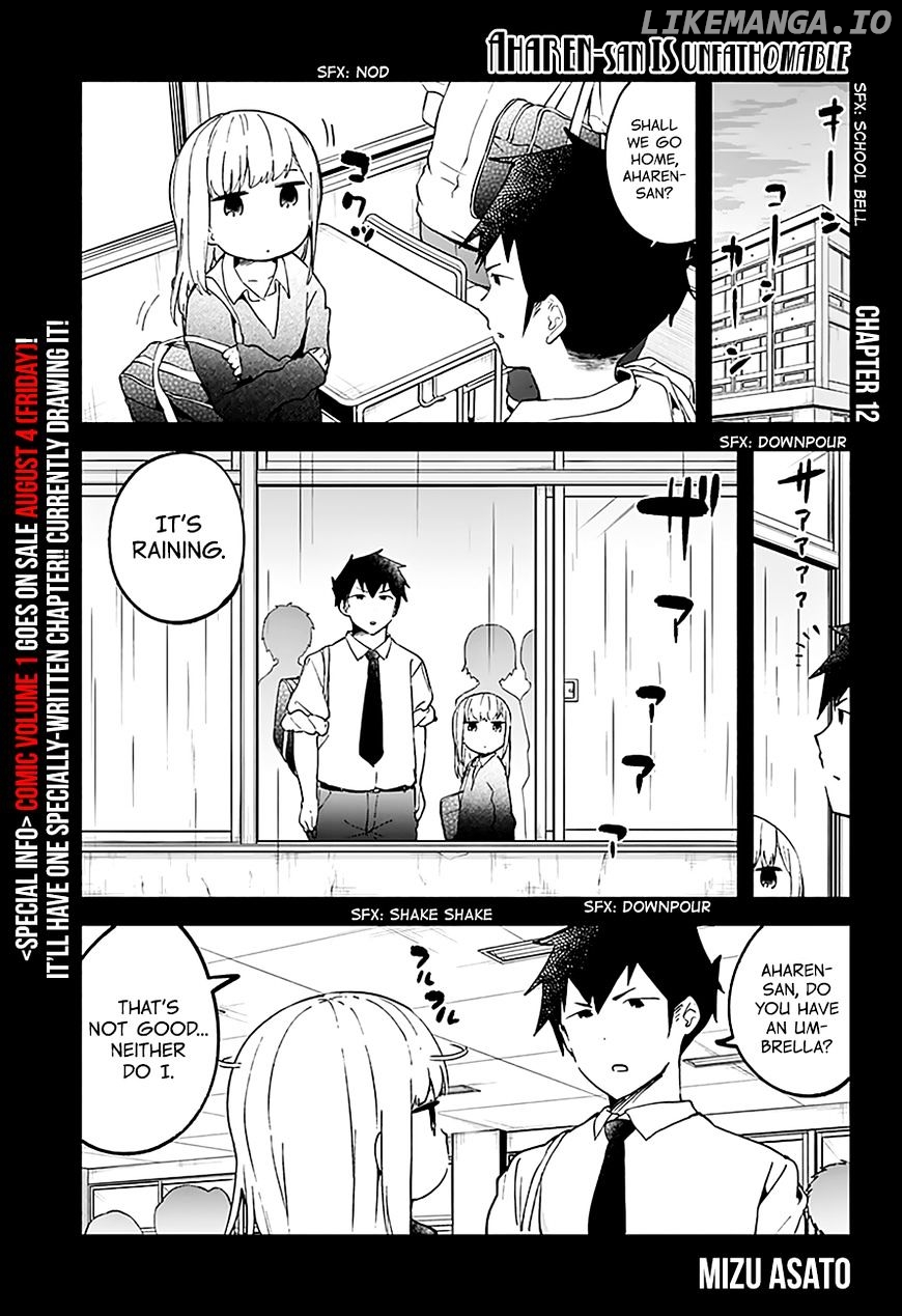 Aharen-san wa Hakarenai chapter 12 - page 2