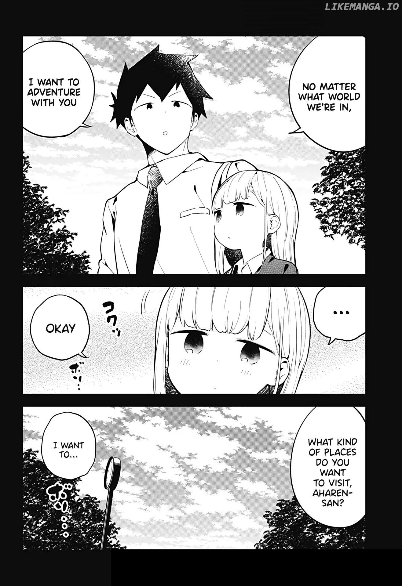 Aharen-san wa Hakarenai chapter 104 - page 17