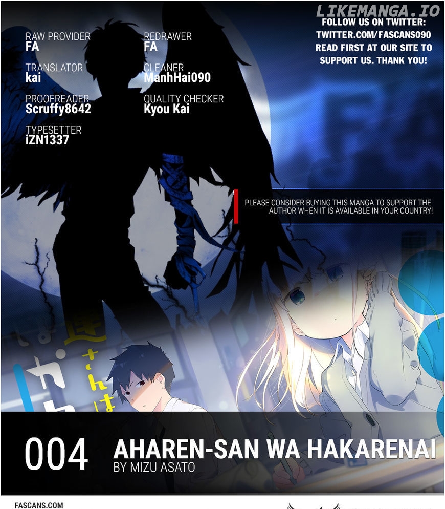 Aharen-san wa Hakarenai chapter 4 - page 1