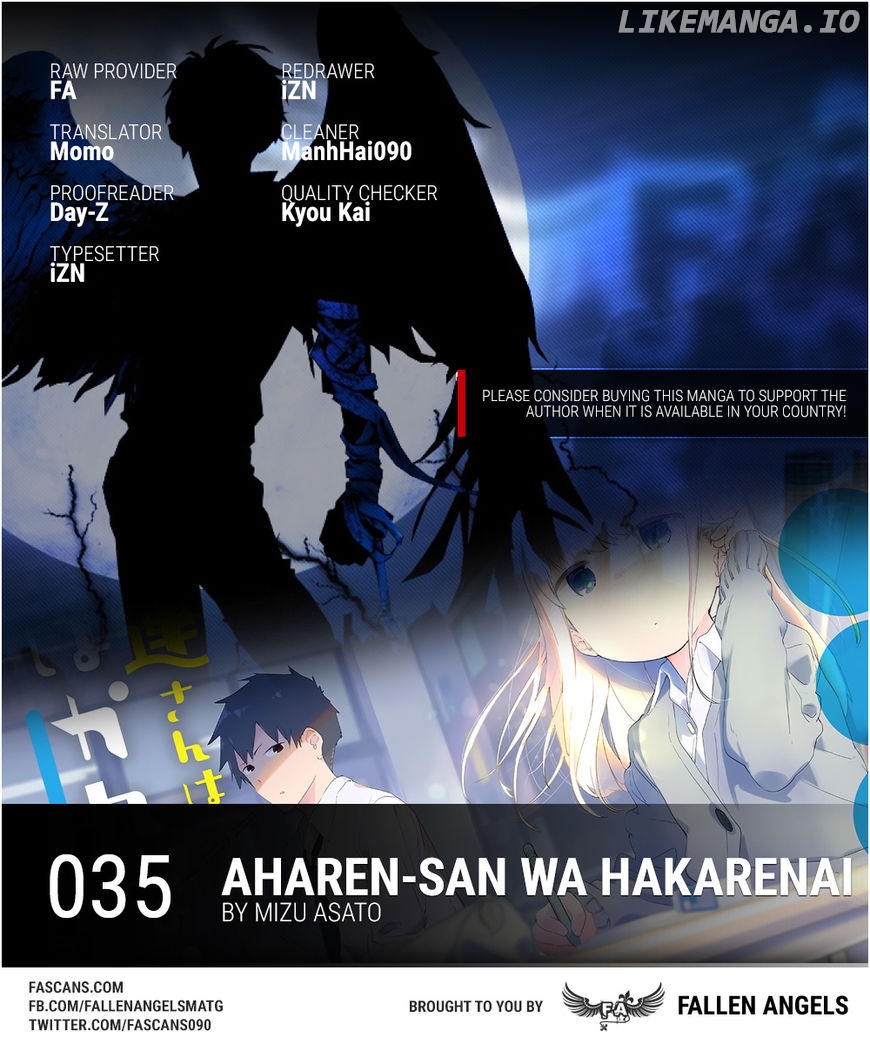 Aharen-san wa Hakarenai chapter 35 - page 1