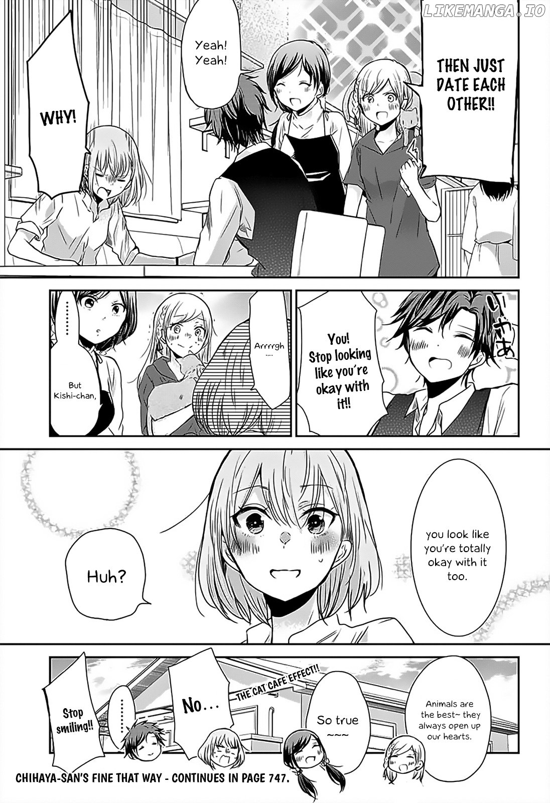 Chihaya-san's Fine That Way chapter 64 - page 10