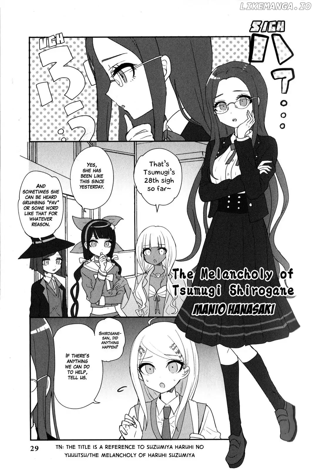 New Danganronpa V3 Comic Anthology chapter 0.1 - page 30