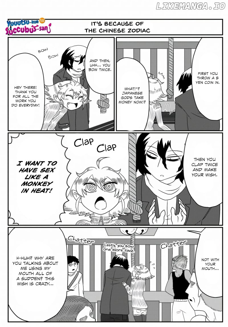 Yuuutsu-kun to Succubus-san chapter 17 - page 1