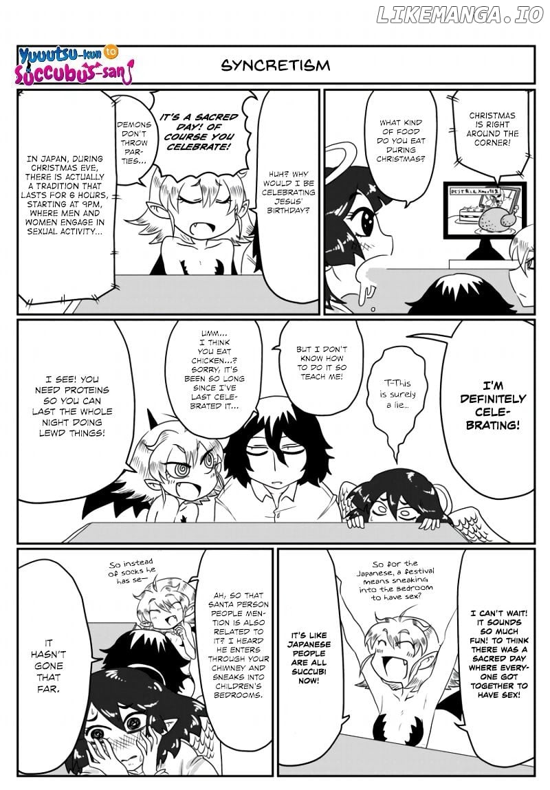 Yuuutsu-kun to Succubus-san chapter 15 - page 1