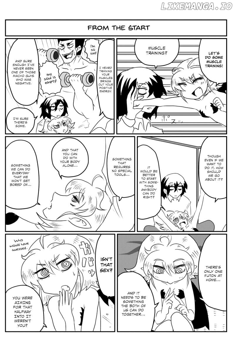 Yuuutsu-kun to Succubus-san chapter 4 - page 2