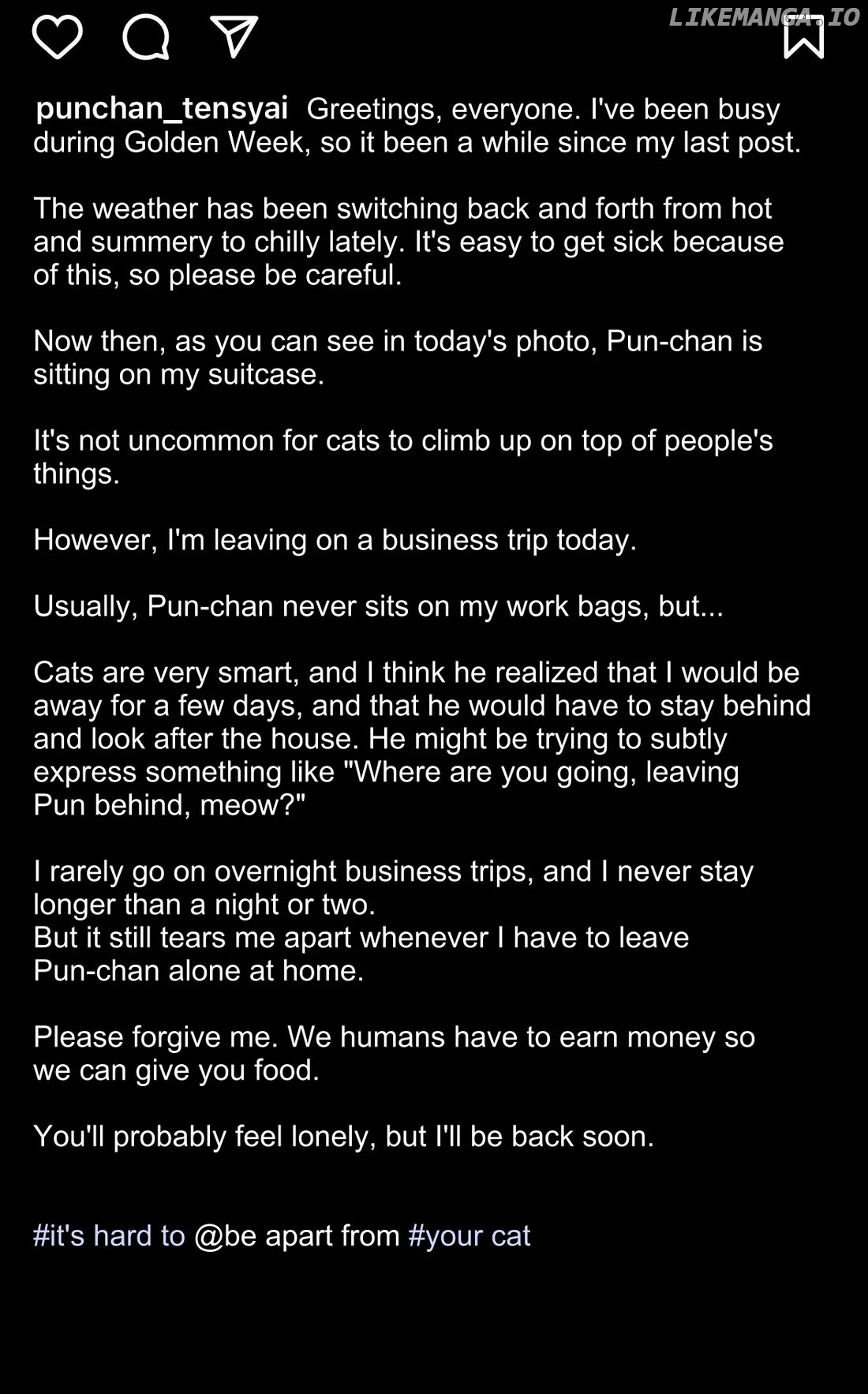 The Old Man Who Was Reincarnated As A Cat Chapter 458.1 - page 2