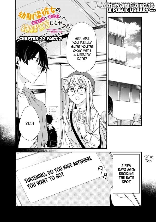 I’m Sick and Tired of My Childhood Friend’s, Now Girlfriend’s, Constant Abuse so I Broke up With Her Chapter 22.2 - page 3