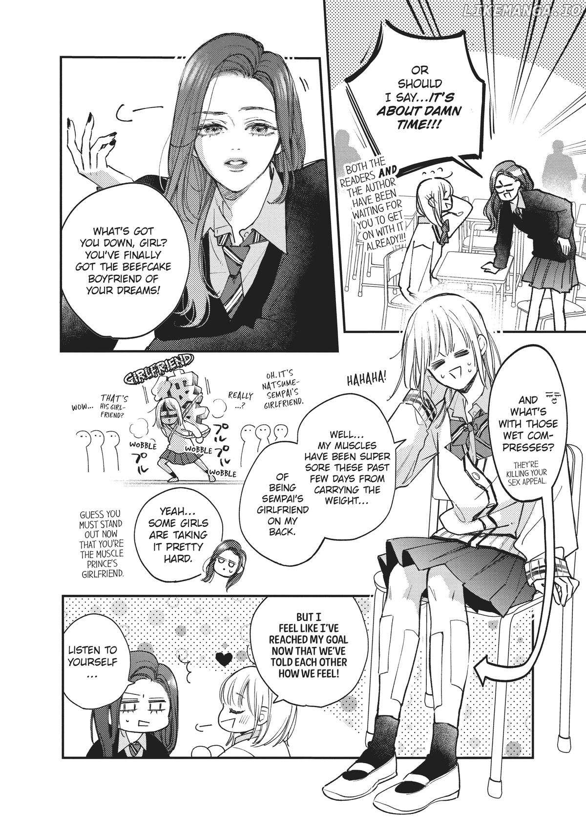 Natsume-senpai ni Semarareru Hibi. Chapter 25 - page 13