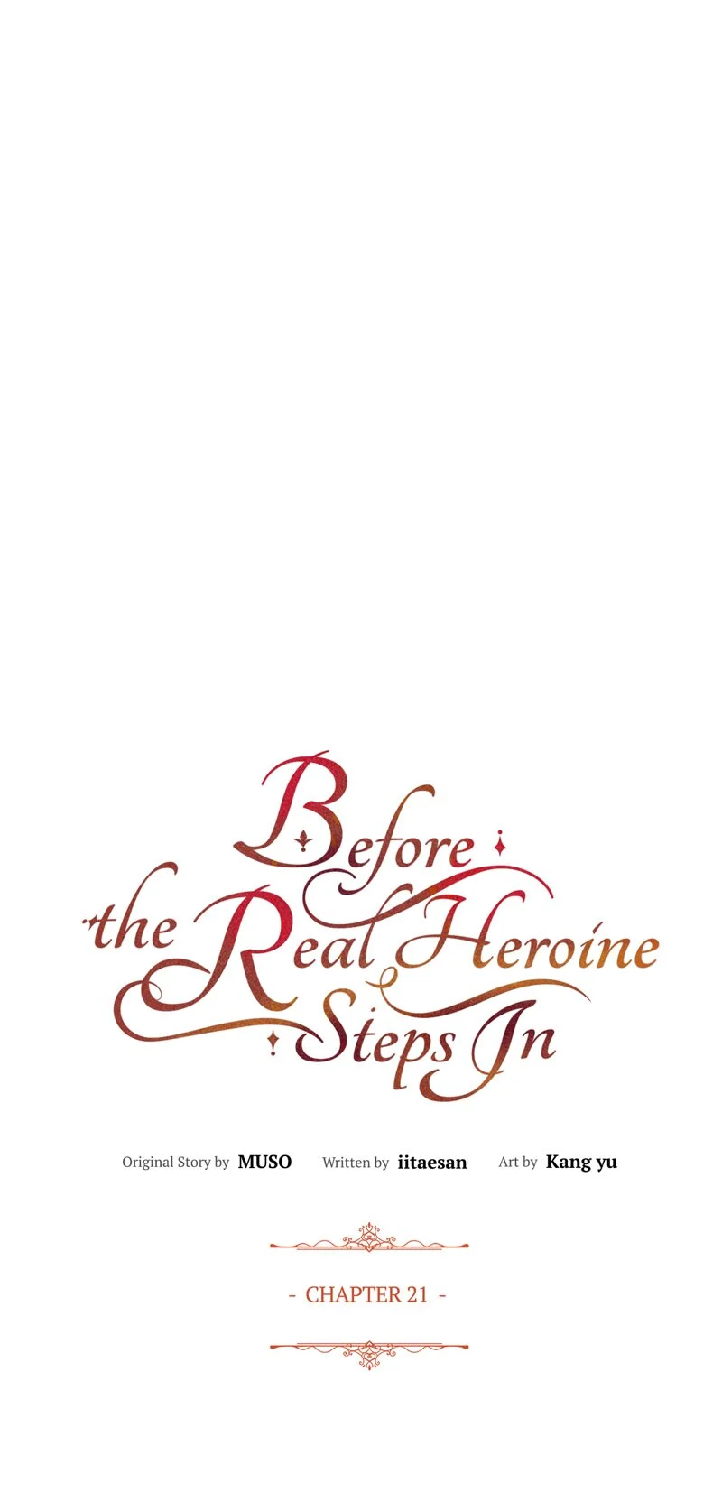 Before the Real Heroine Steps In Chapter 21 - page 9