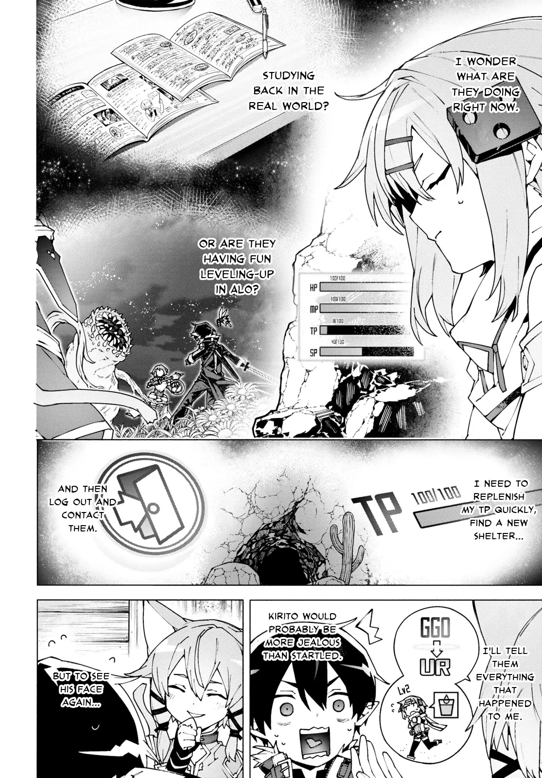 Sword Art Online Unital Ring Chapter 10.1 - page 12