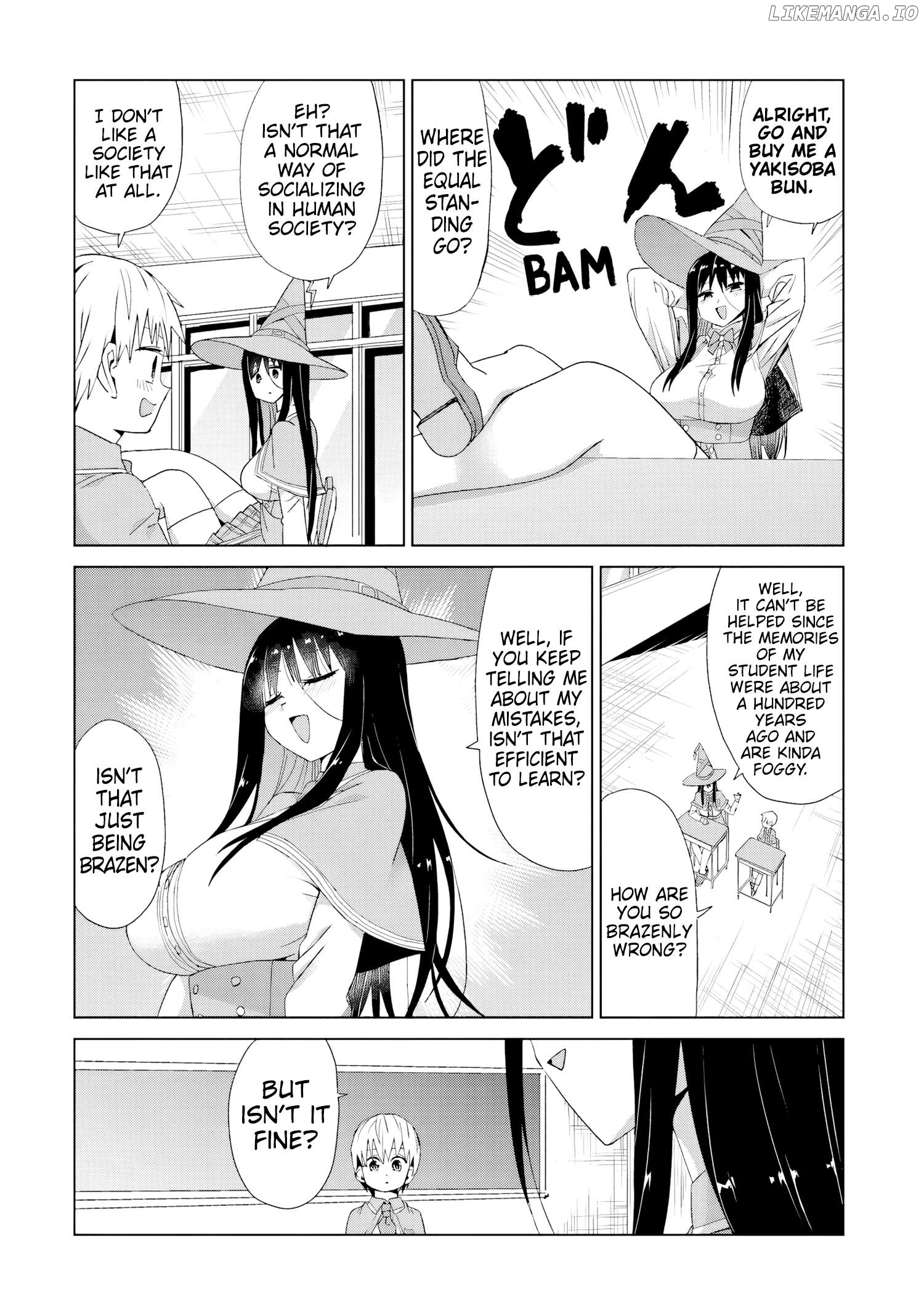 Mahou to Boku to Dekkai Shishou Chapter 10 - page 7