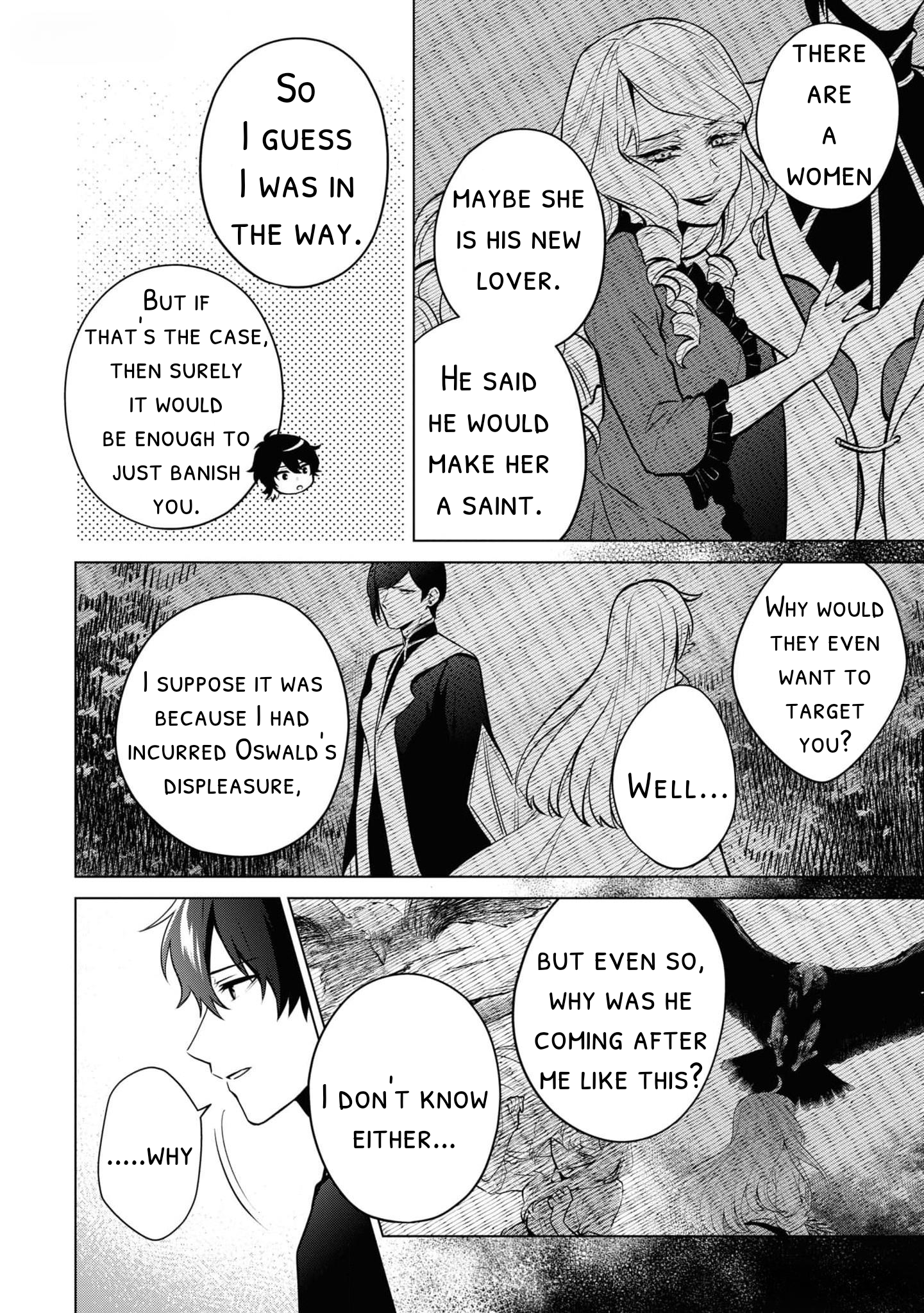 Seishin Seijo: Konyaku Hakisareta Tsuihou Seijo desu ga, Ookami Ouji no Noroi wo Toite Dekiaisaretemasu Chapter 9 - page 2