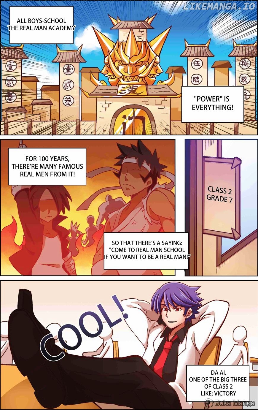 Beauty In The Male-only School chapter 1 - page 6