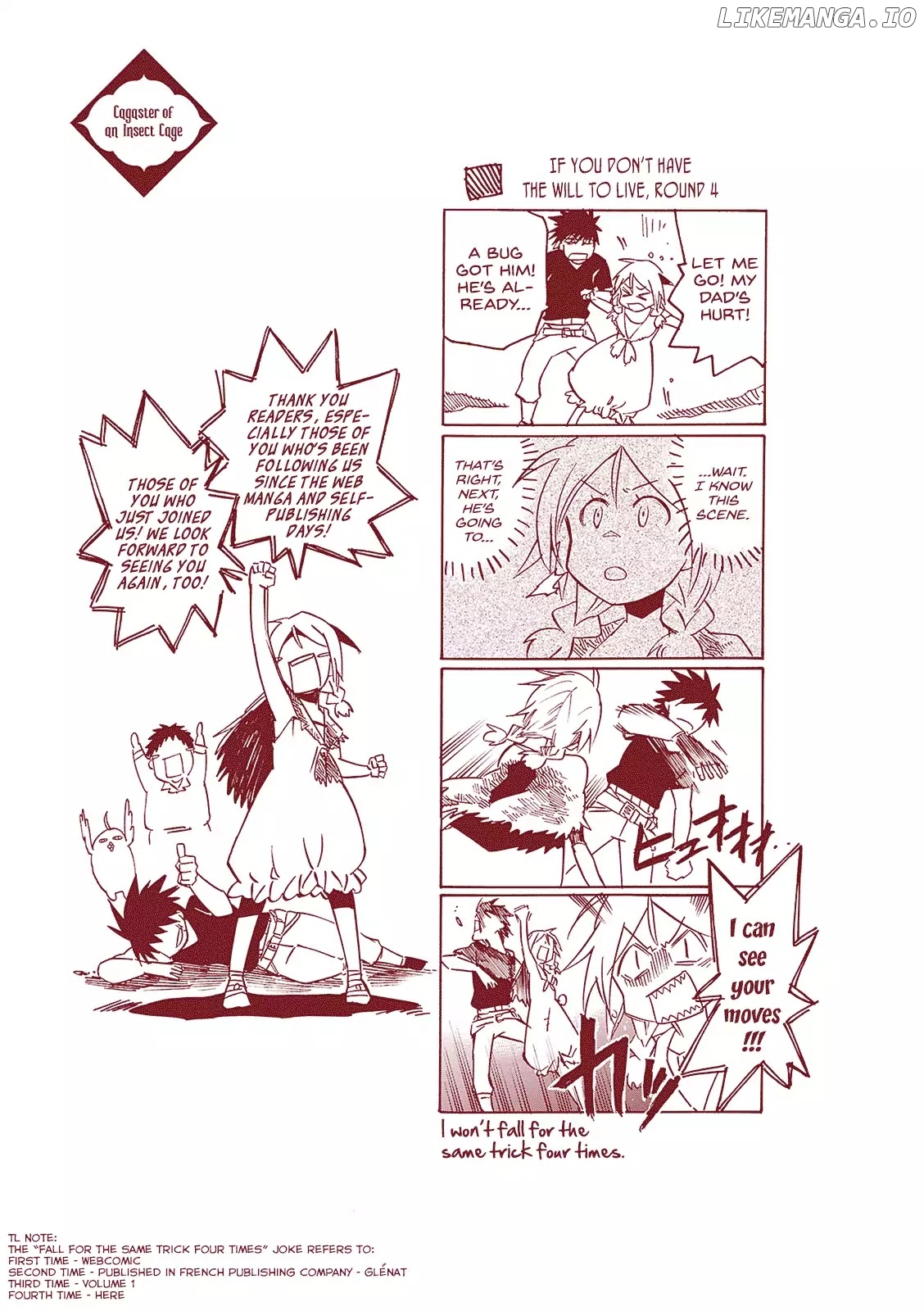 Mushikago no Cagaster chapter 4.5 - page 30