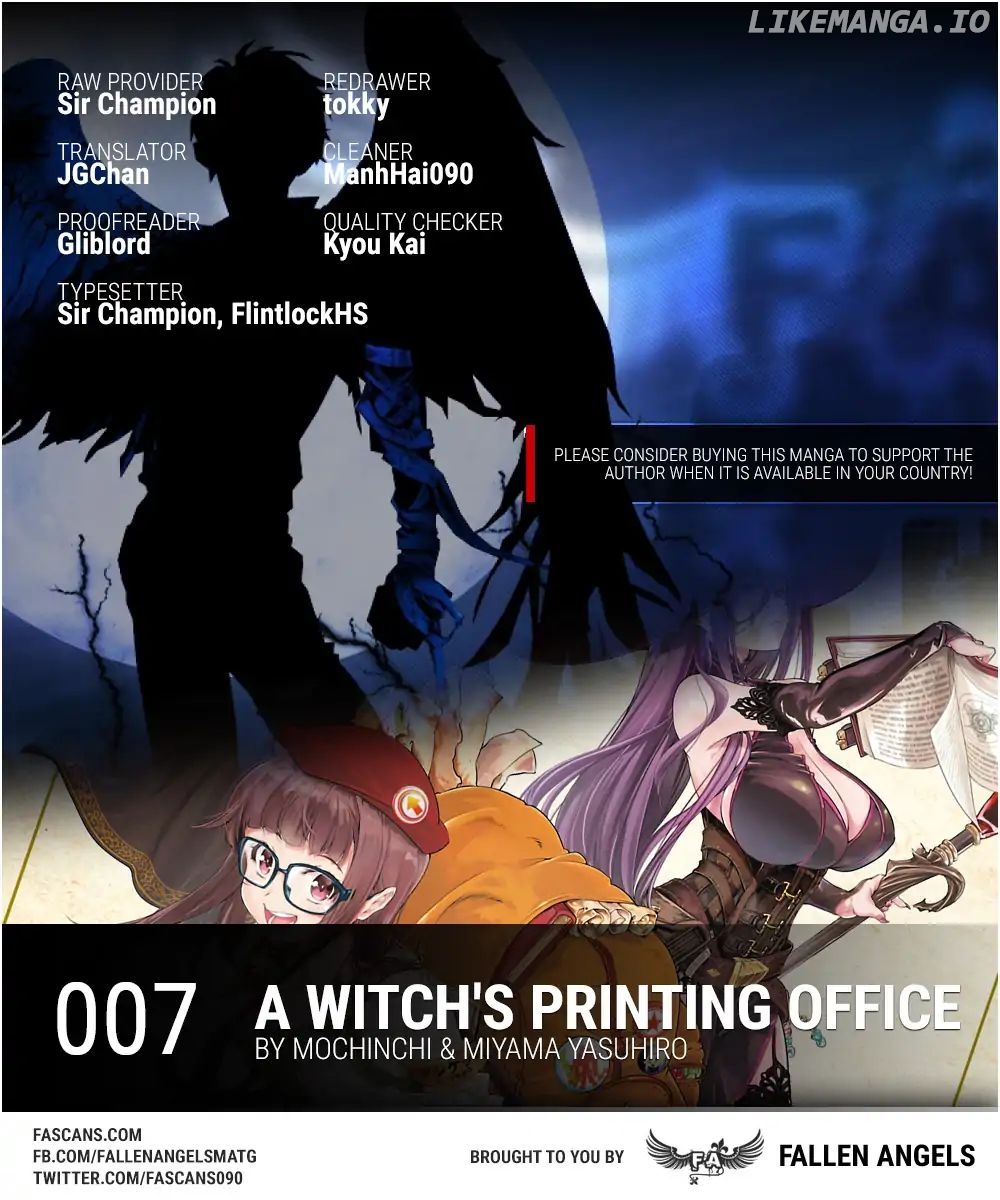 a Witch's Printing Office chapter 7 - page 1